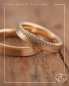 Preview: Eheringe aus 585 Apricotgold mit besonderem Steinbesatz