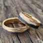 Preview: Apricotgold Carbon Trauringe