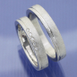 Preview: Verlobungsringe | Partnerringe aus Edelstahl mit Brillanten P3154472