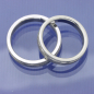 Preview: Verlobungsringe | Partnerringe aus Edelstahl mit Brillanten P3154472