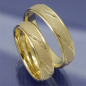 Preview: Eheringe Partnerringe aus Gelbgold ohne Stein P1051549