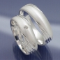 Preview: Verlobungsringe aus 925 Silber mit Zirkonia P7112004