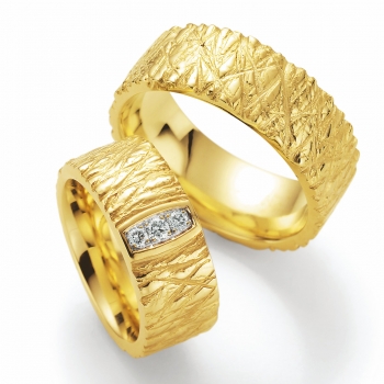 Handgefertigte 585 Gelbgold Ringe für einzigartige Liebesgeschichten