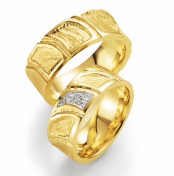 Exklusive 585 Gelbgold Ringe – Zeugnis Ihrer besonderen Liebe
