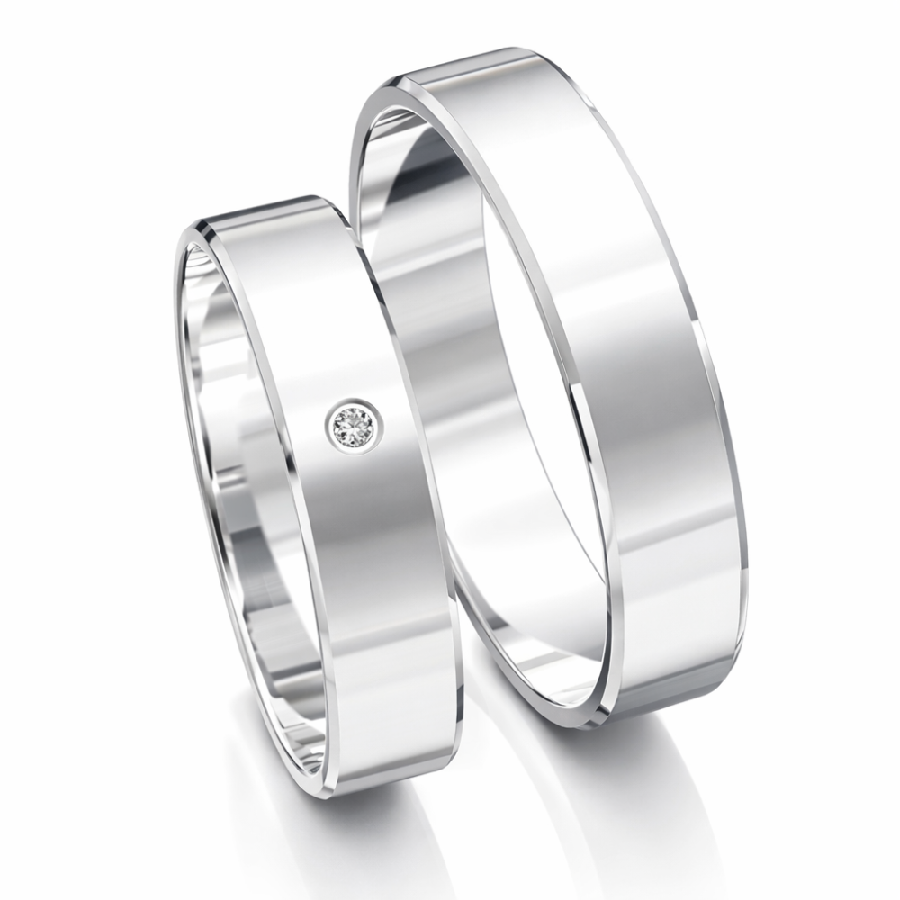 Verlobungsringe Freundschaftsringe 925 Silber mit Zirkonia P6216774