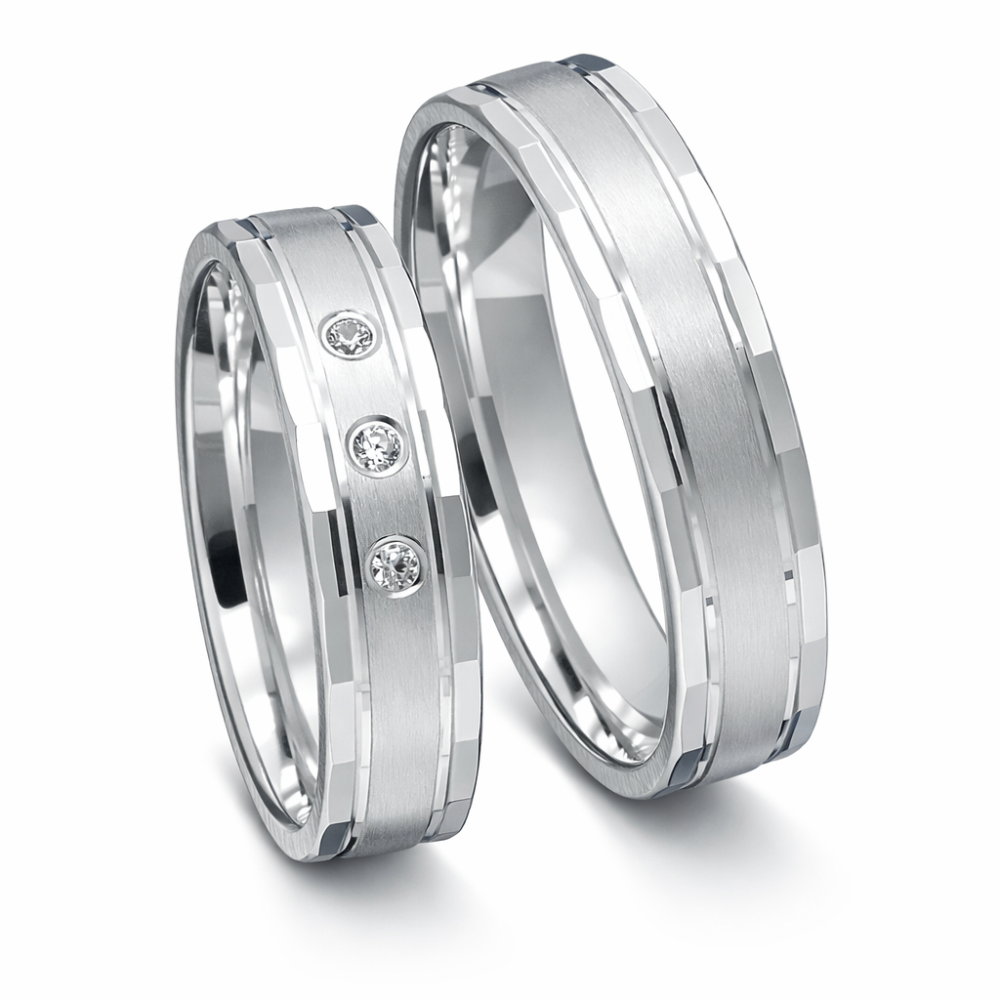 Verlobungsringe Freundschaftsringe 925 Silber P6236799