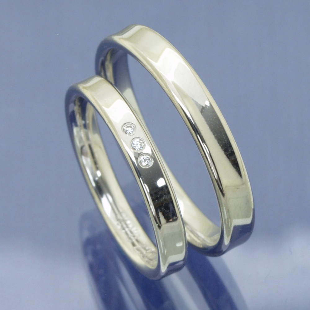 Preview: Stahl & Gold Trauringe