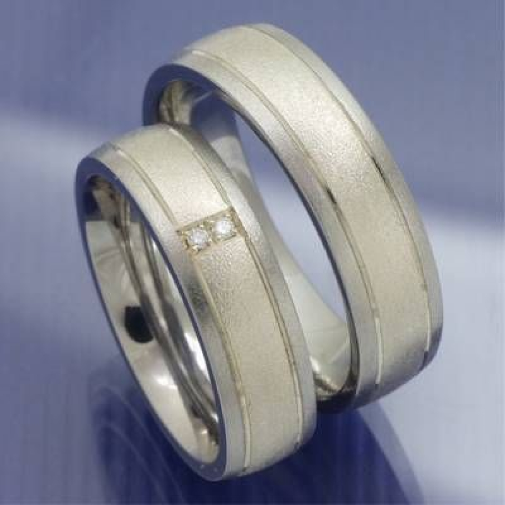 Edelstahl Gold Trauringe - Steel/Gold Tullio P2271662