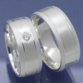 Verlobungsringe Freundschaftsringe 925 Silber mit Zirkonia P6226795