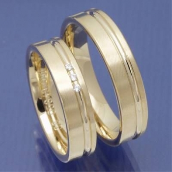 Eheringe und Trauringe aus 585 Apricotgold 06 05349/050