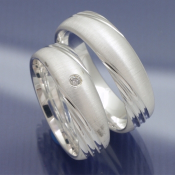 Verlobungsringe aus 925 Silber mit Zirkonia P7112004