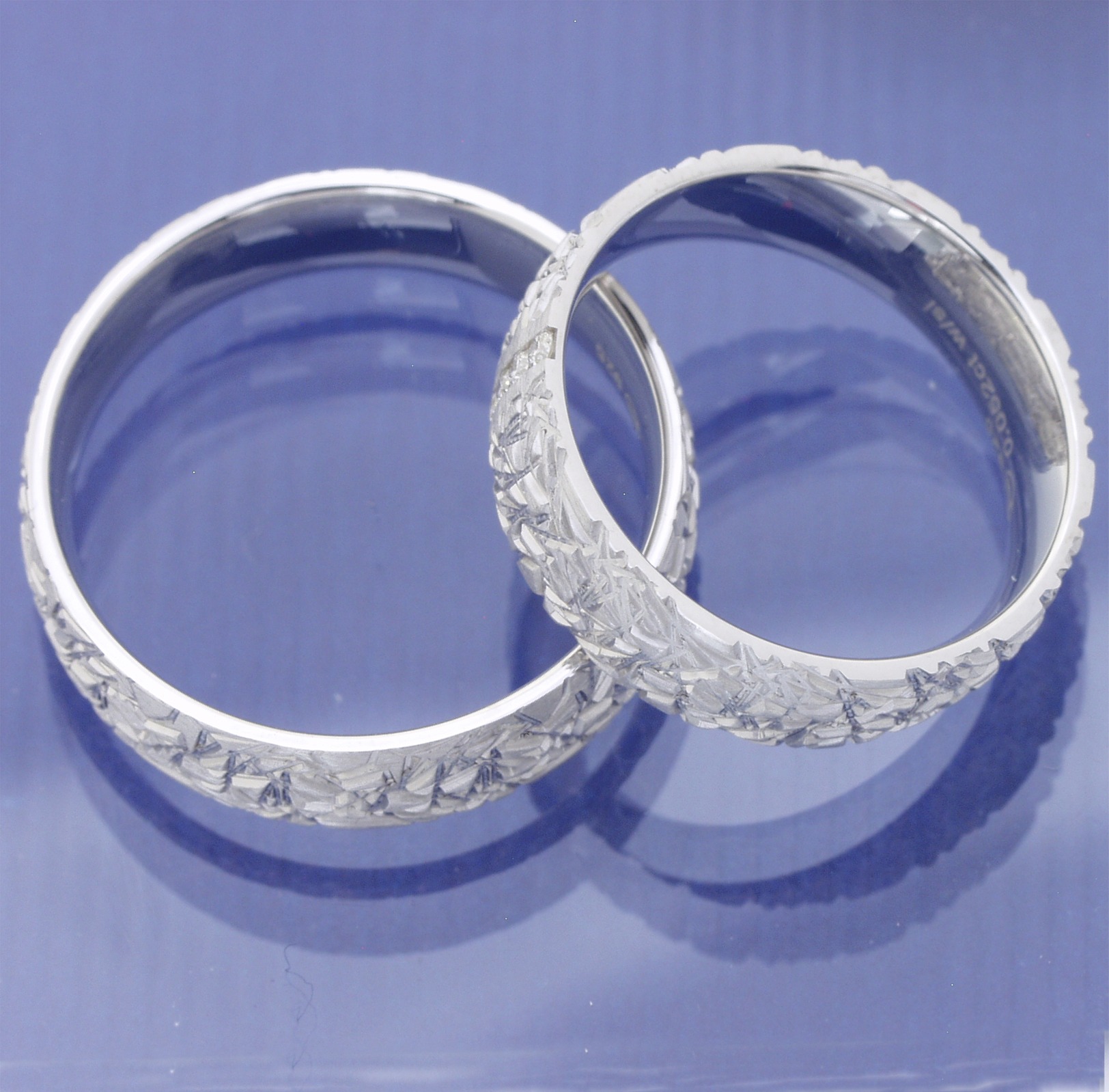 Trauringe Eheringe Partnerringe aus Silber mit Brillanten P3273972
