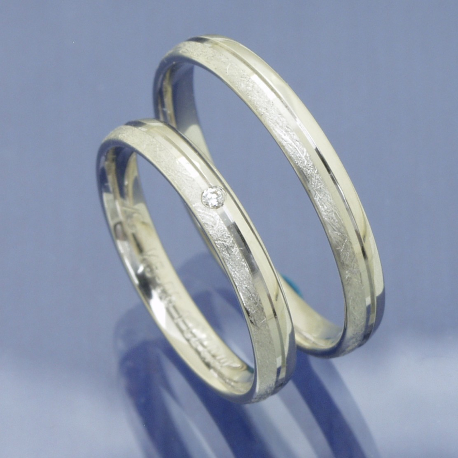 Stahl & Gold Trauringe