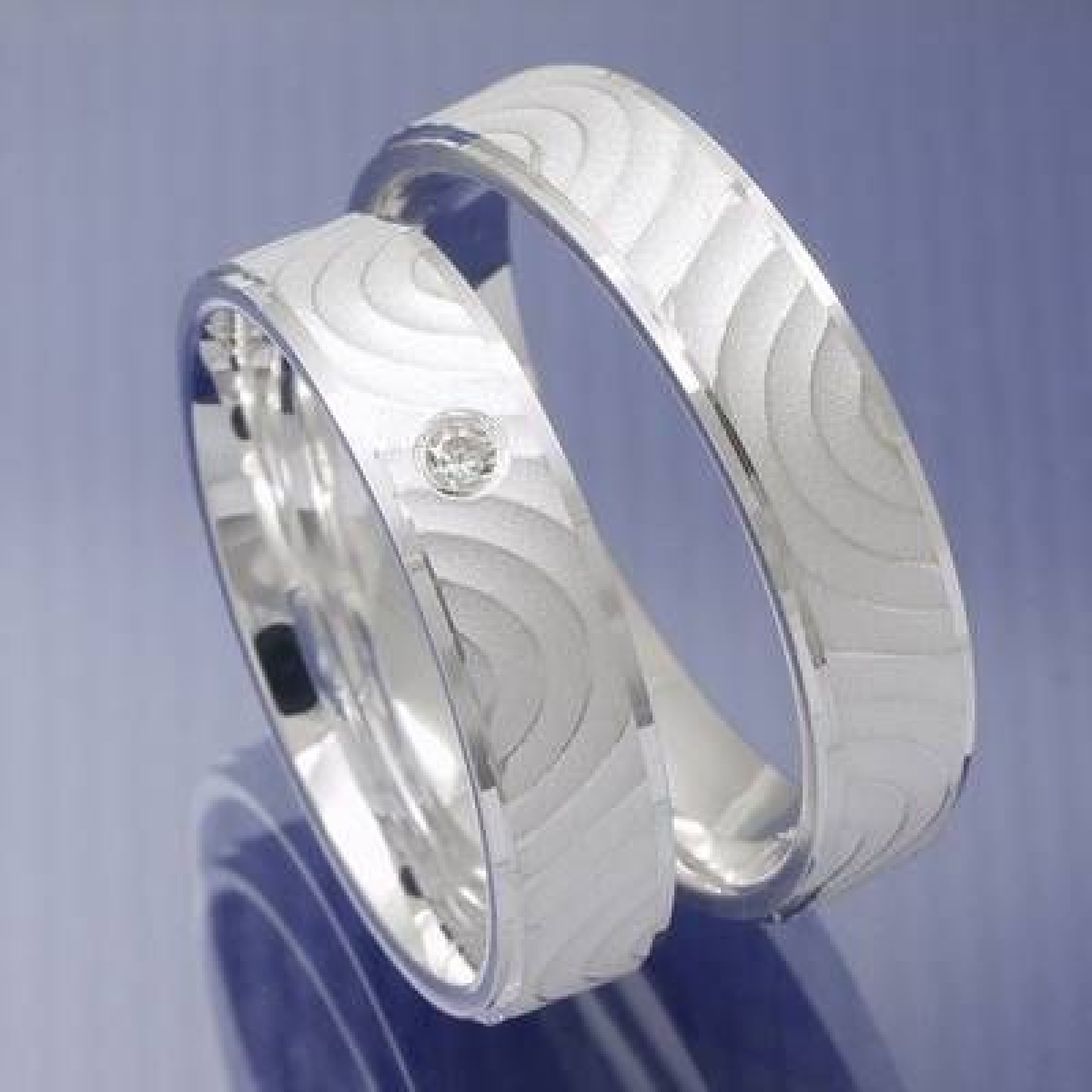 Silber Verlobungsringe Freundschaftsringe - Madeleine P4088463