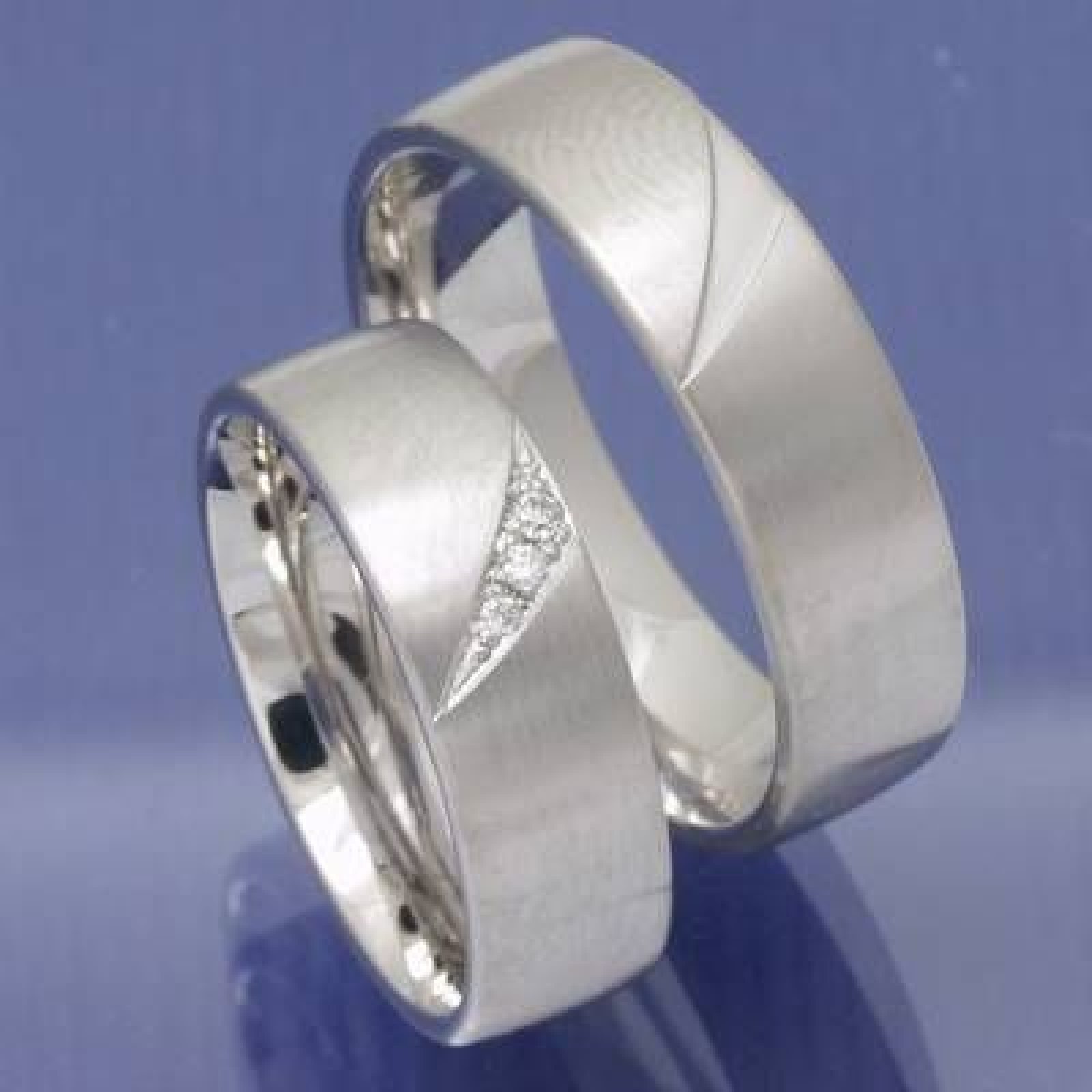 Eheringe und Trauringe aus 585 Weissgold 0605344060