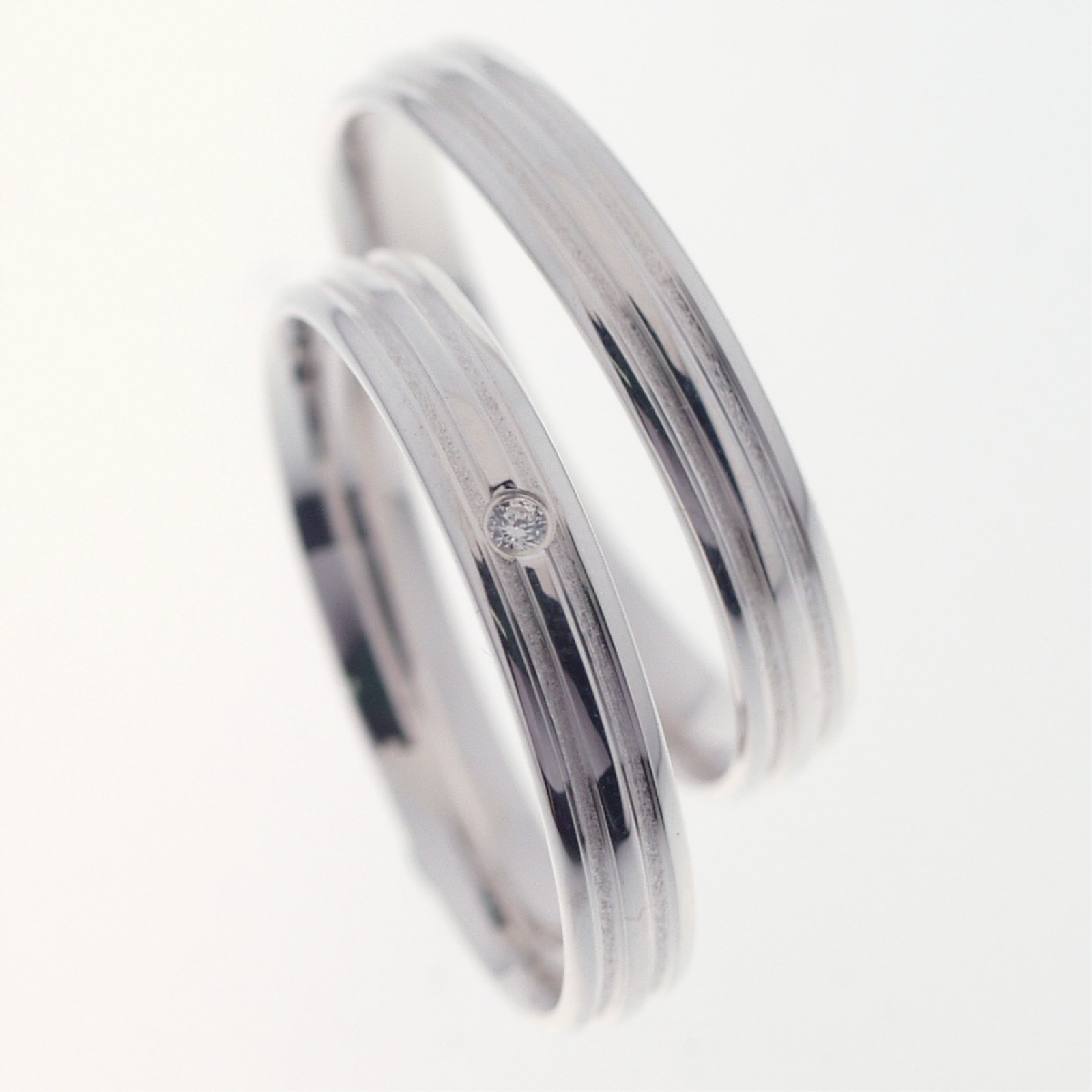 Silber Partnerringe Freundschaftsringe Modell Tiberio P7140293