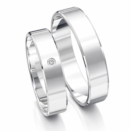 Verlobungsringe Freundschaftsringe 925 Silber mit Zirkonia P6216774