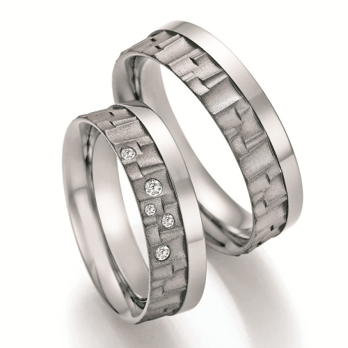 Partnerringe aus Titan