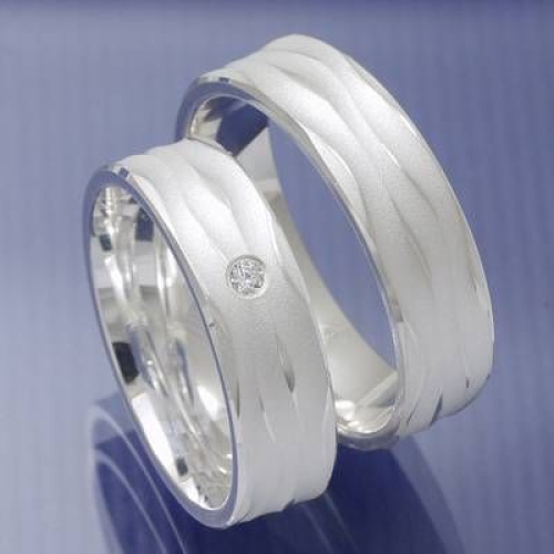 Silber Freundschaftsringe Verlobungsringe - Vanessa P4088455