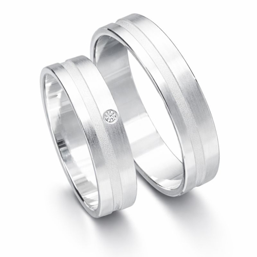 Verlobungsringe Freundschaftsringe 925 Silber mit Zirkonia P6216766