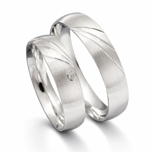 Verlobungsringe aus 925 Silber mit Zirkonia P7112002