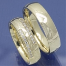 Brillant Partnerringe aus 585 Gelbgold 48-05002